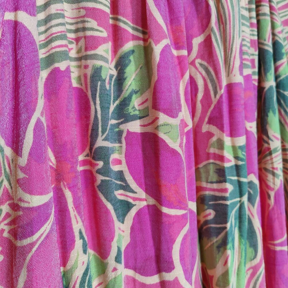 Off Shoulder Bell Sleeve Dress 2X Resort Vacation Boho Coastal - Picture 6 of 8